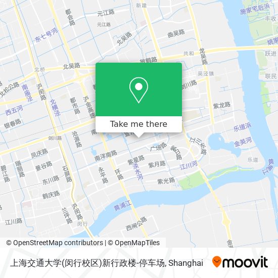 上海交通大学(闵行校区)新行政楼-停车场 map