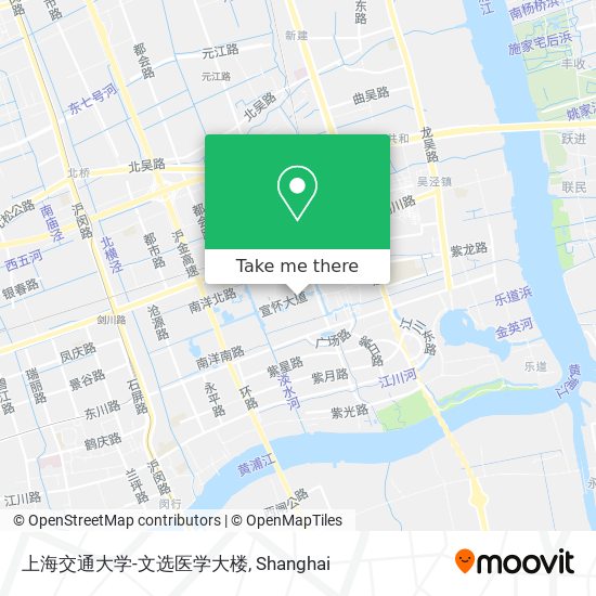 上海交通大学-文选医学大楼 map
