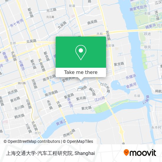 上海交通大学-汽车工程研究院 map