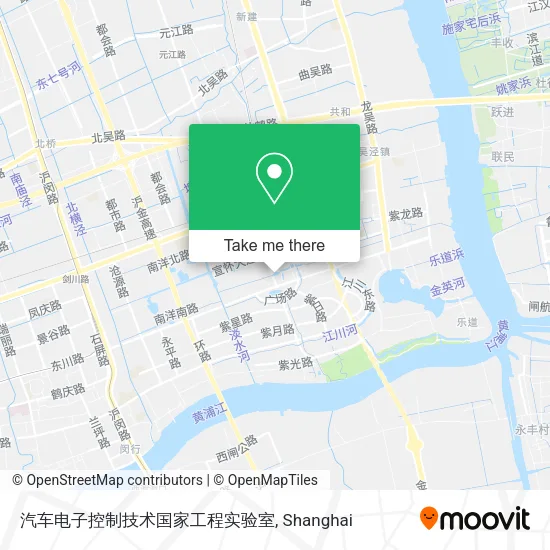 汽车电子控制技术国家工程实验室 map