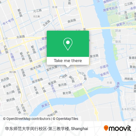 华东师范大学闵行校区-第三教学楼 map