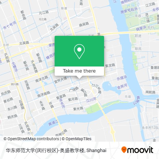 华东师范大学(闵行校区)-奥盛教学楼 map