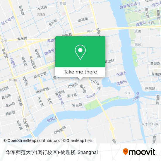 华东师范大学(闵行校区)-物理楼 map