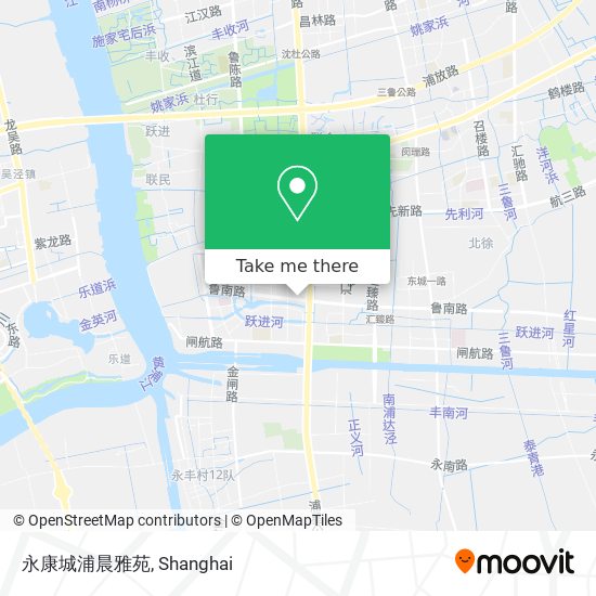 永康城浦晨雅苑 map