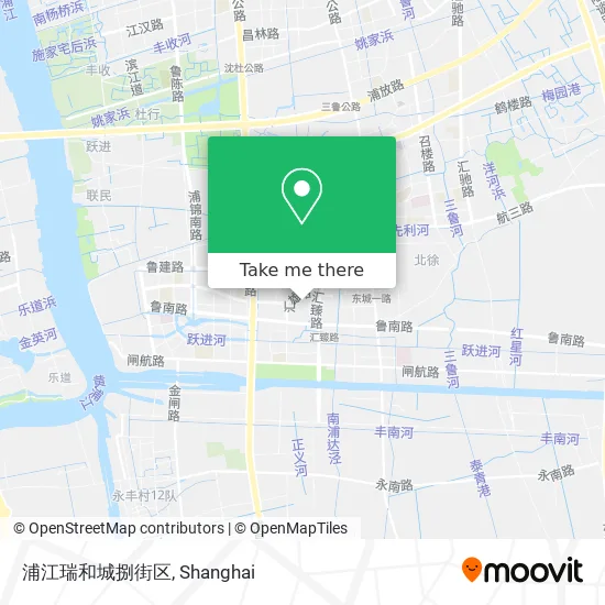 浦江瑞和城捌街区 map