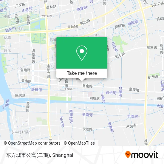 东方城市公寓(二期) map
