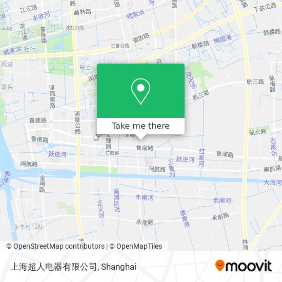 上海超人电器有限公司 map