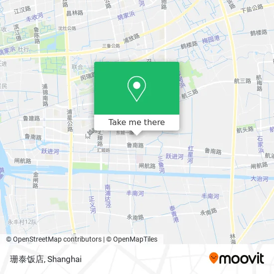 珊泰饭店 map