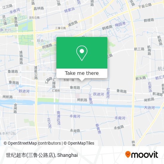 世纪超市(三鲁公路店) map