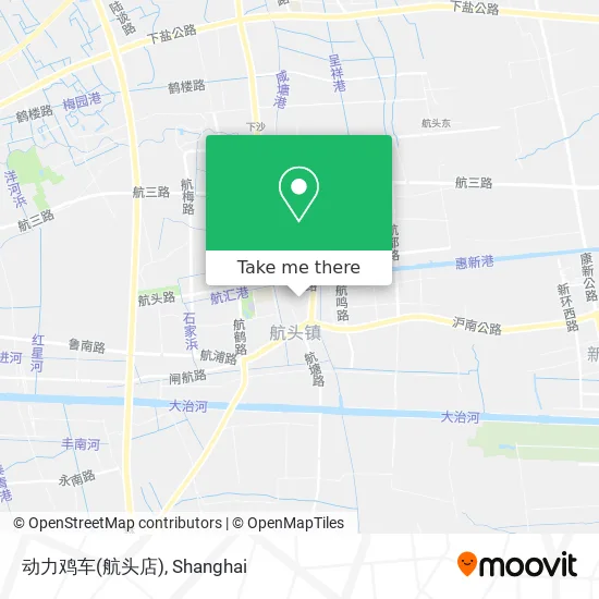 动力鸡车(航头店) map