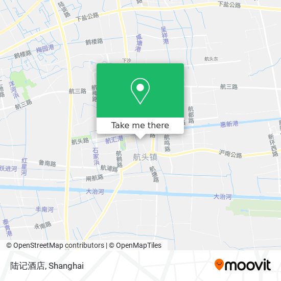 陆记酒店 map