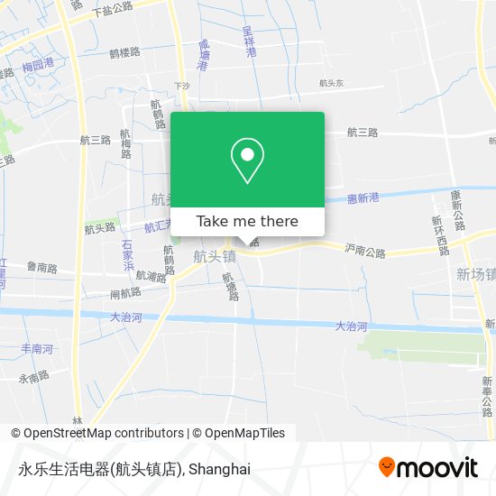 永乐生活电器(航头镇店) map