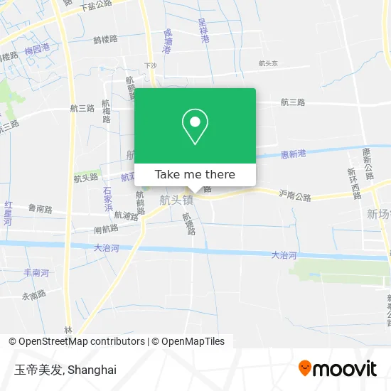 玉帝美发 map