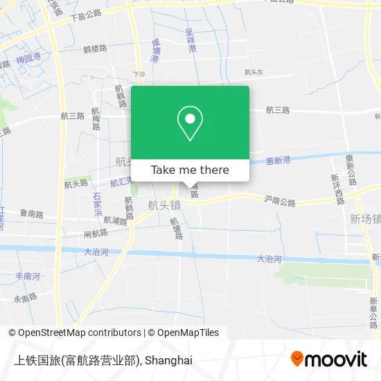 上铁国旅(富航路营业部) map