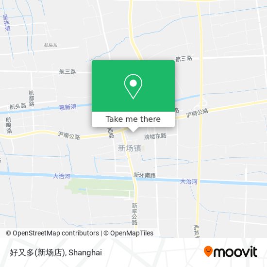 好又多(新场店) map