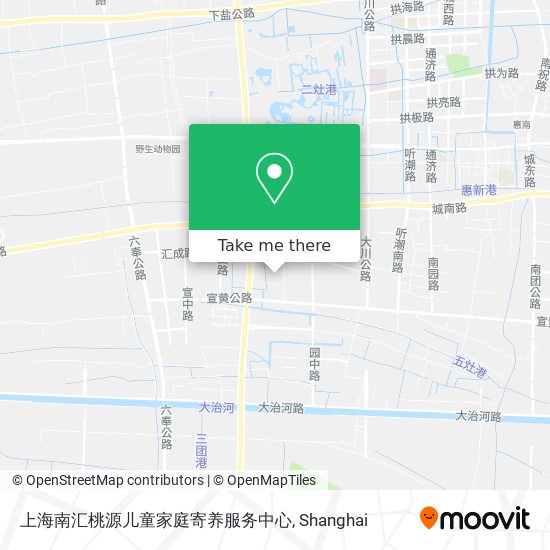 上海南汇桃源儿童家庭寄养服务中心 map