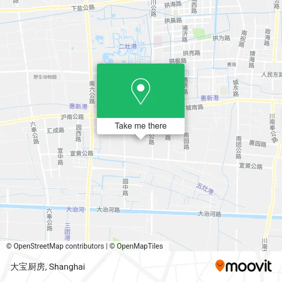 大宝厨房 map