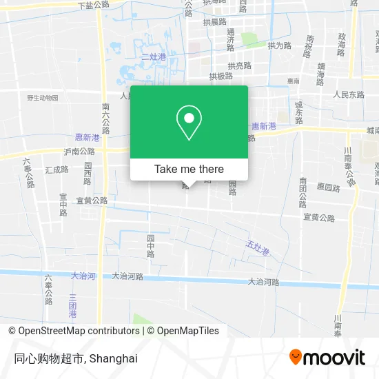 同心购物超市 map