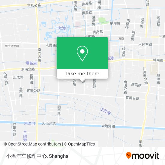 小潘汽车修理中心 map