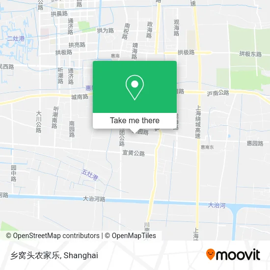 乡窝头农家乐 map
