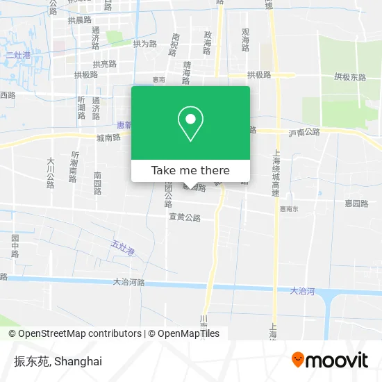 振东苑 map