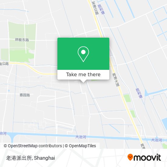 老港派出所 map