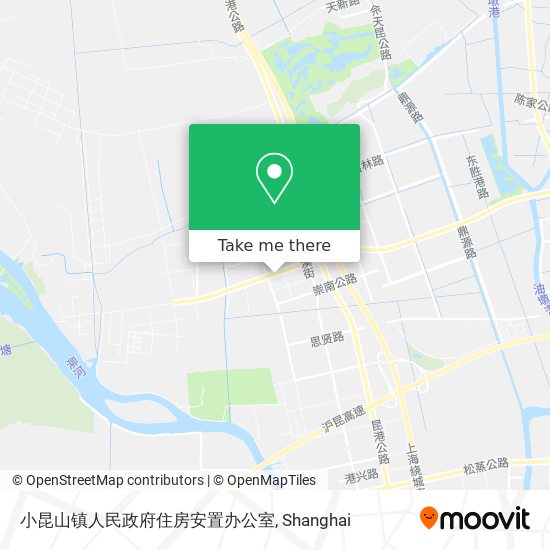小昆山镇人民政府住房安置办公室 map