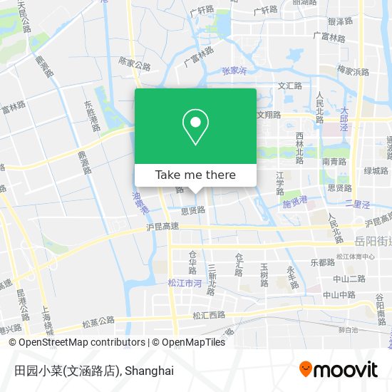 田园小菜(文涵路店) map
