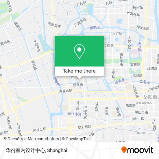 华衍室内设计中心 map