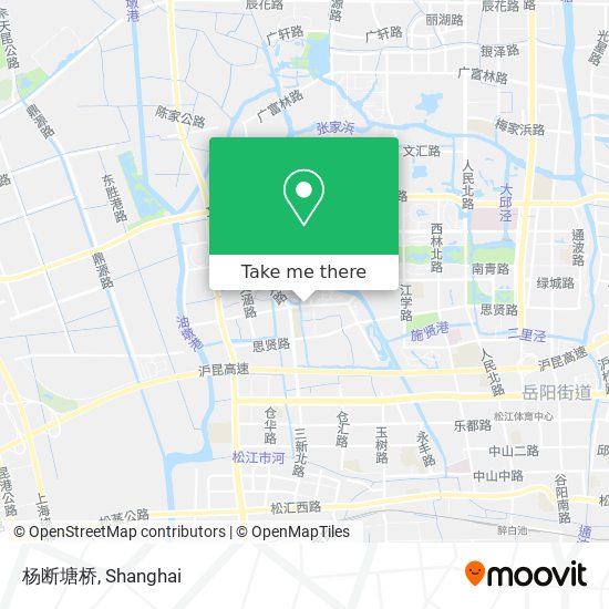杨断塘桥 map
