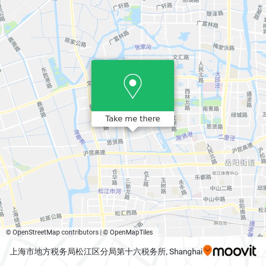 上海市地方税务局松江区分局第十六税务所 map