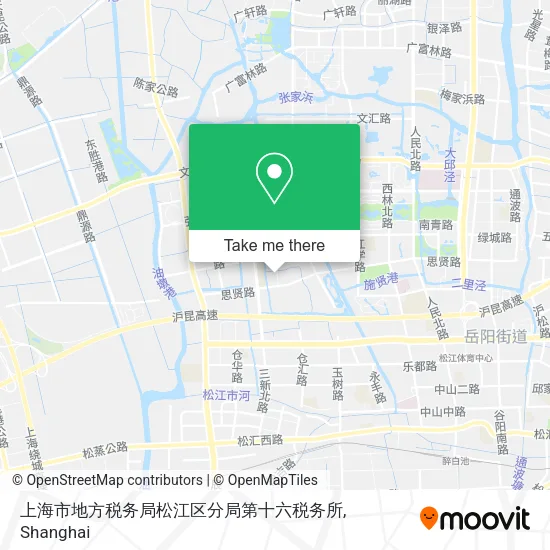 上海市地方税务局松江区分局第十六税务所 map
