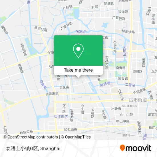泰晤士小镇G区 map