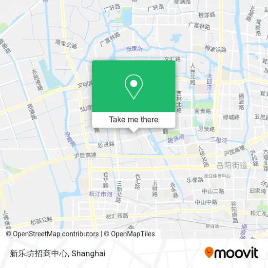 新乐坊招商中心 map