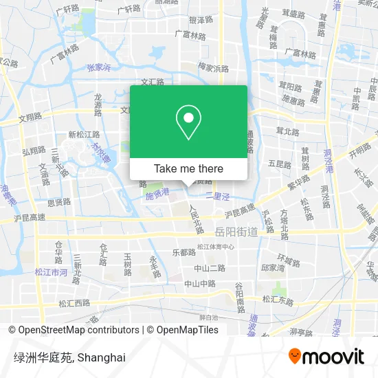 绿洲华庭苑 map