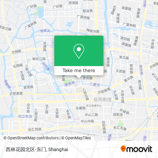 西林花园北区-东门 map
