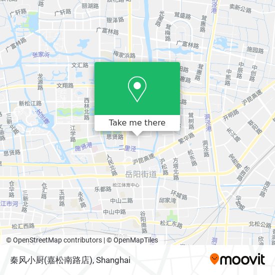 秦风小厨(嘉松南路店) map