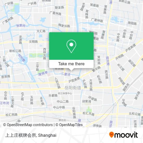 上上庄棋牌会所 map