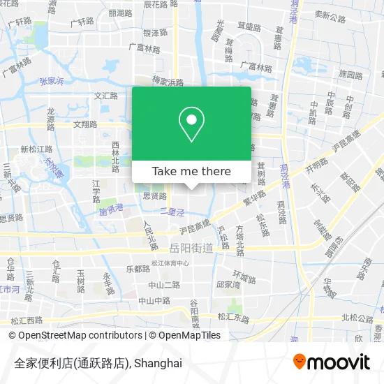 全家便利店(通跃路店) map