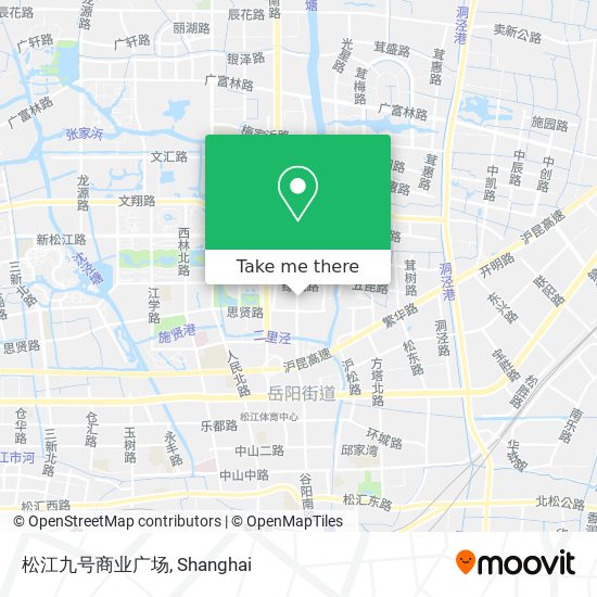 松江九号商业广场 map