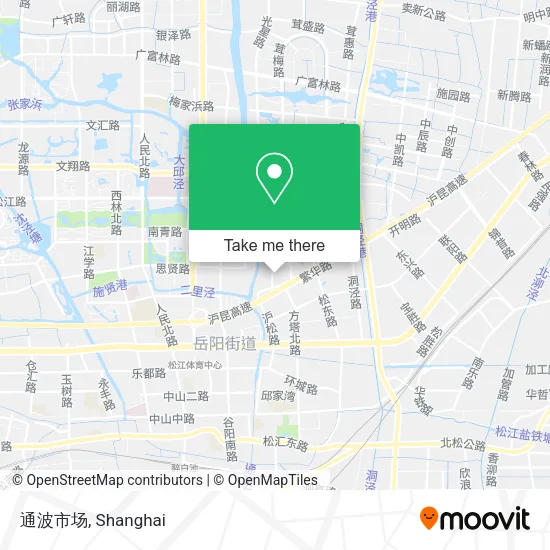 通波市场 map
