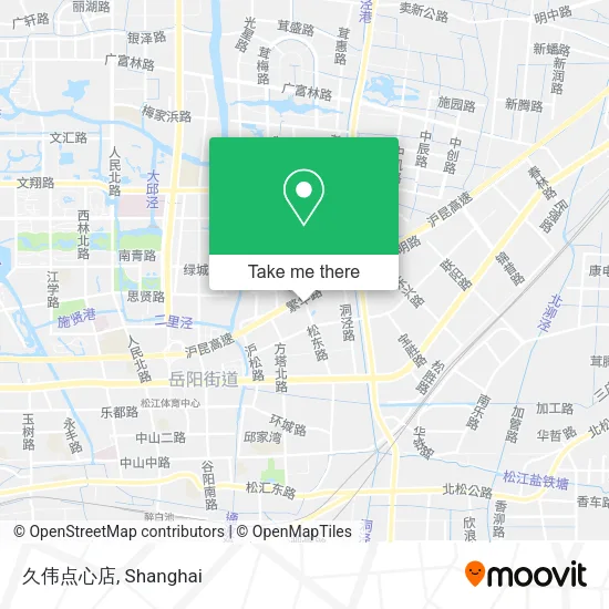 久伟点心店 map