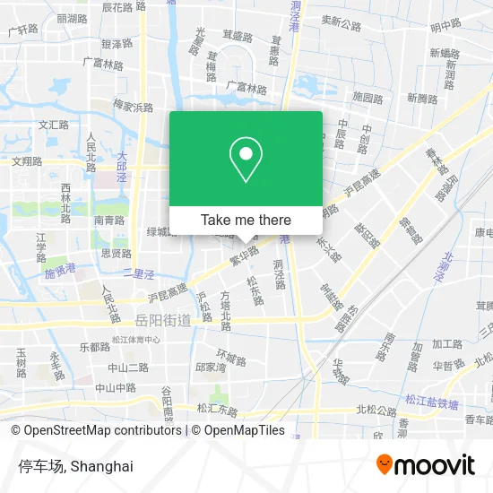 停车场 map