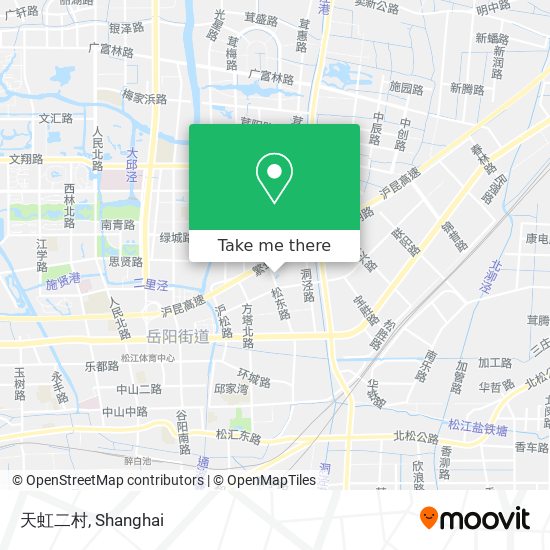 天虹二村 map