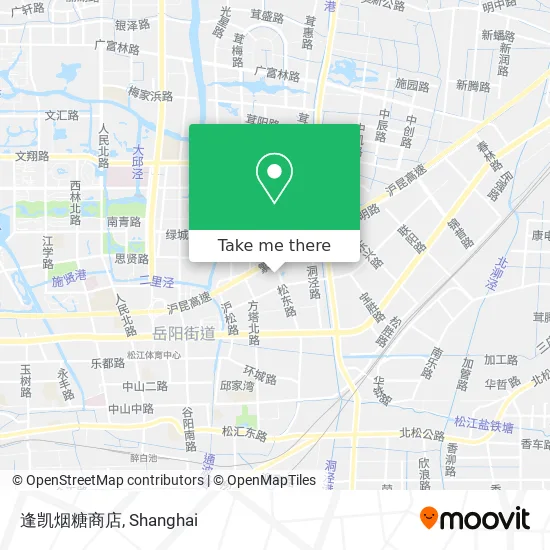 逢凯烟糖商店 map