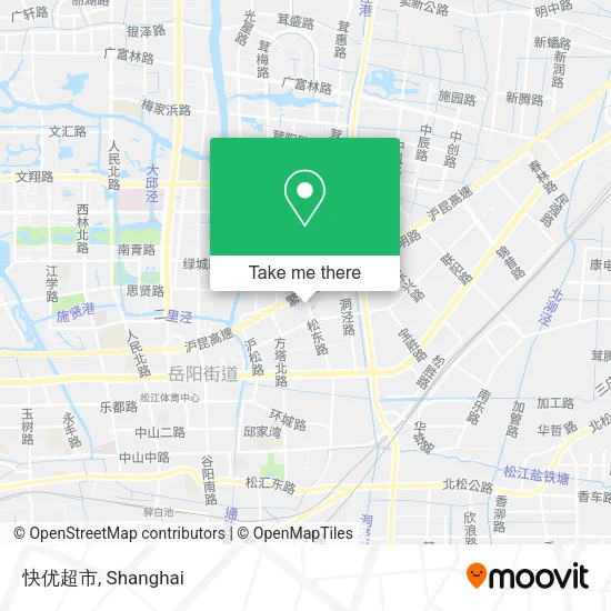 快优超市 map