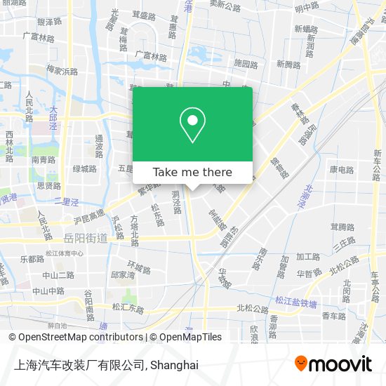 上海汽车改装厂有限公司 map