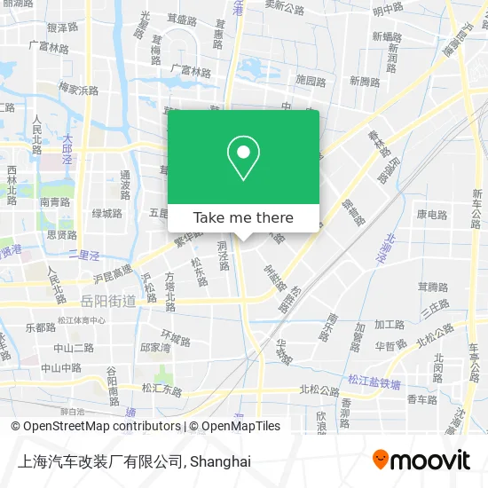 上海汽车改装厂有限公司 map