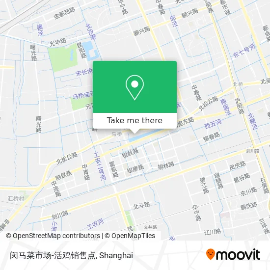 闵马菜市场-活鸡销售点 map