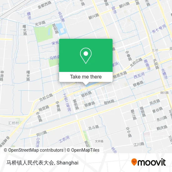 马桥镇人民代表大会 map